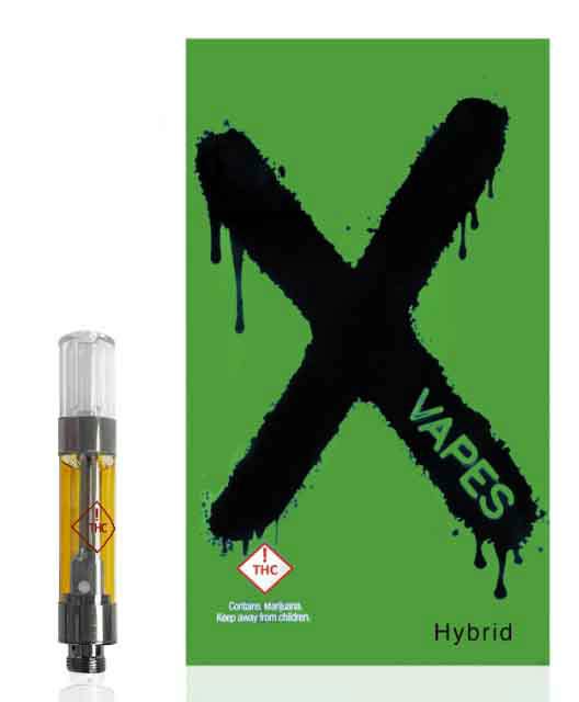 X Vapes Cherry Kush (Hybrid) 1000mg Distillate Vape Cartridge