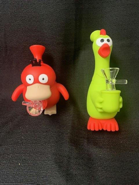 Silicone Owl Pipe