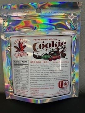 Country Cannabis - Peppermint Mocha Cookie 400mg