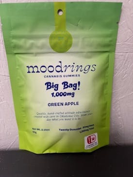 Mood Rings Gummies 1000mg - Green Apple