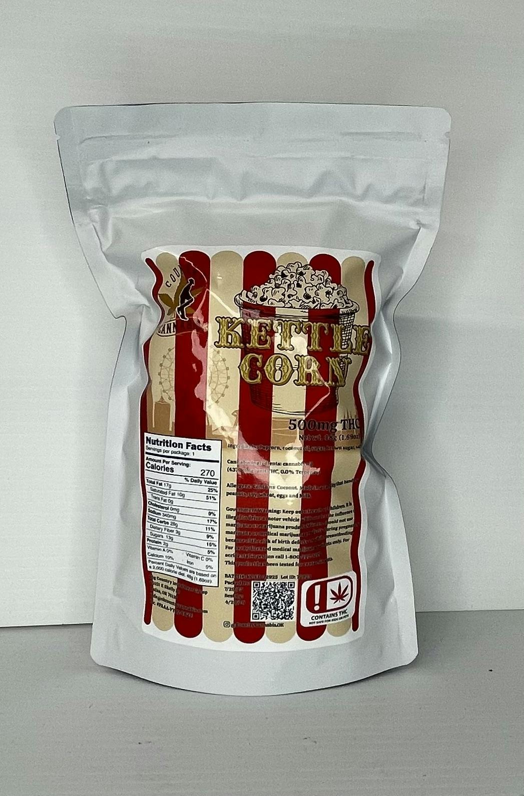 Cheddar Jalapeno Popcorn 900mg