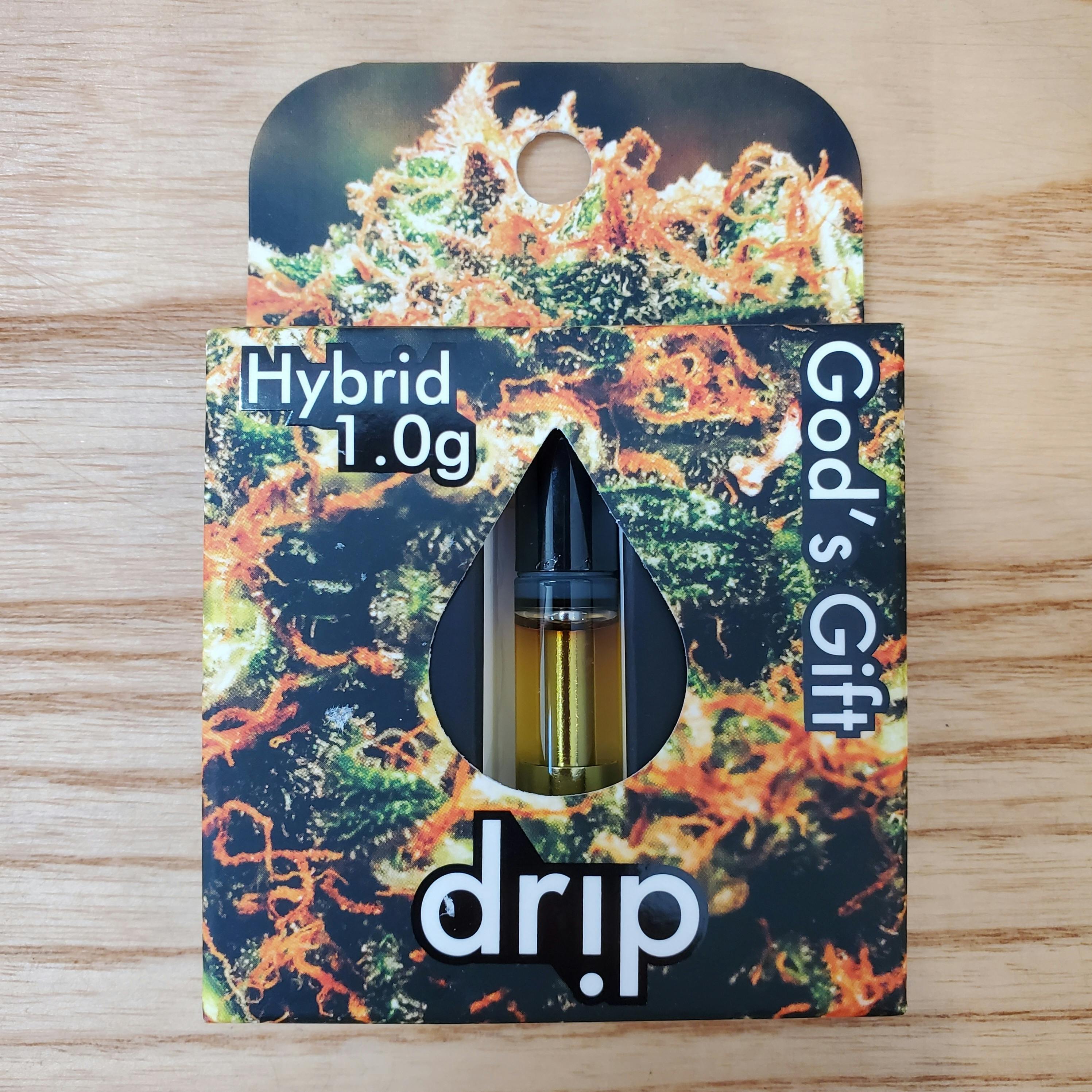 God's Gift 1g Hybrid 510 Cart | Drip
