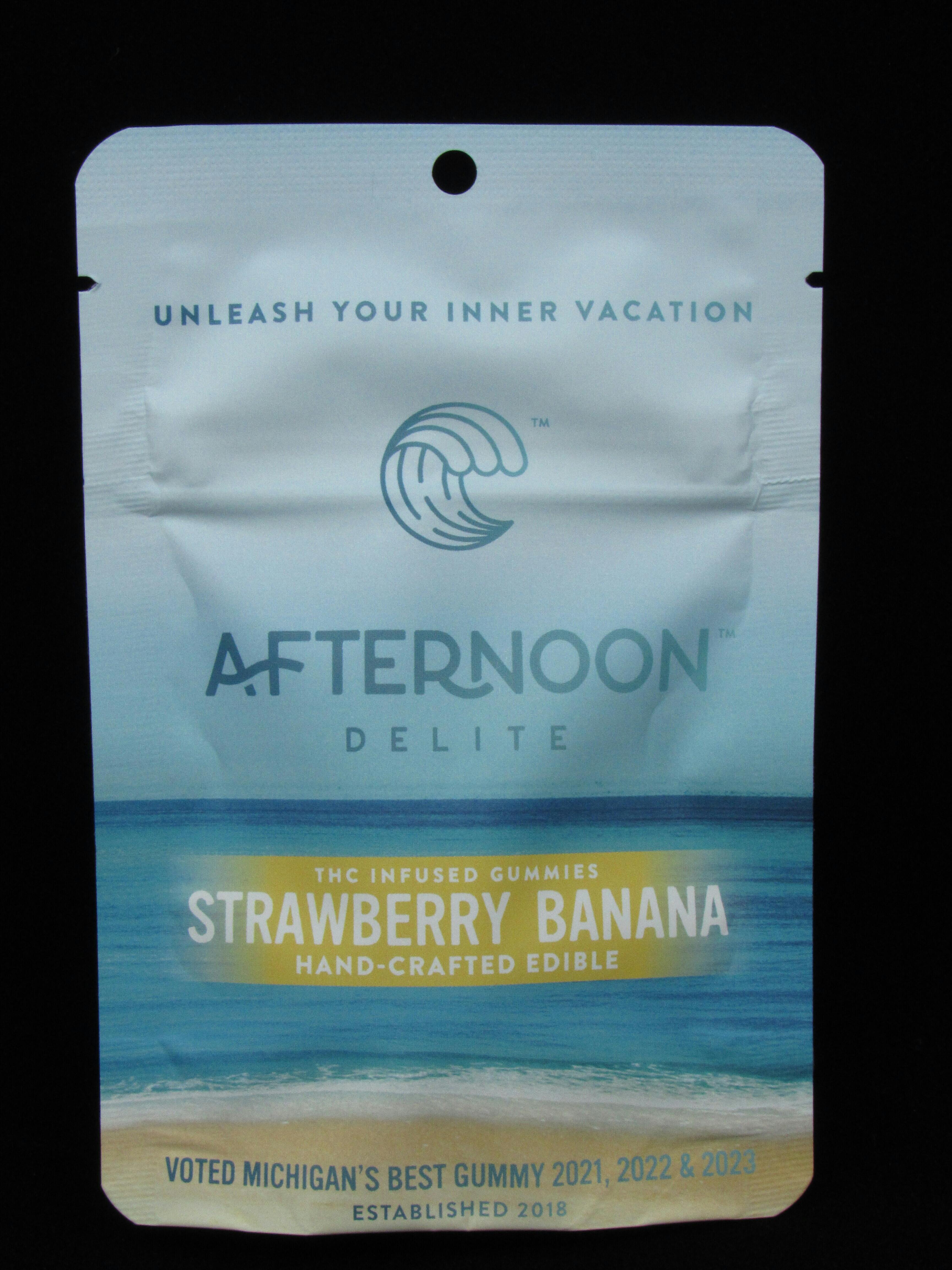Strawberry Banana 200mg Gummies | Afternoon Delite