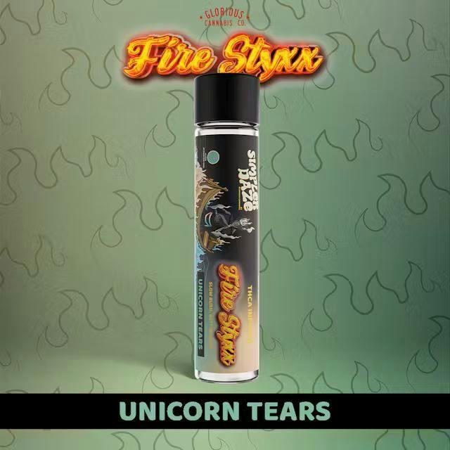 Unicorn Tears 1g Infused Pre-Roll | Fire Styxx