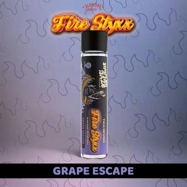 Grape Escape 1g Infused Preroll | Fire Styxx