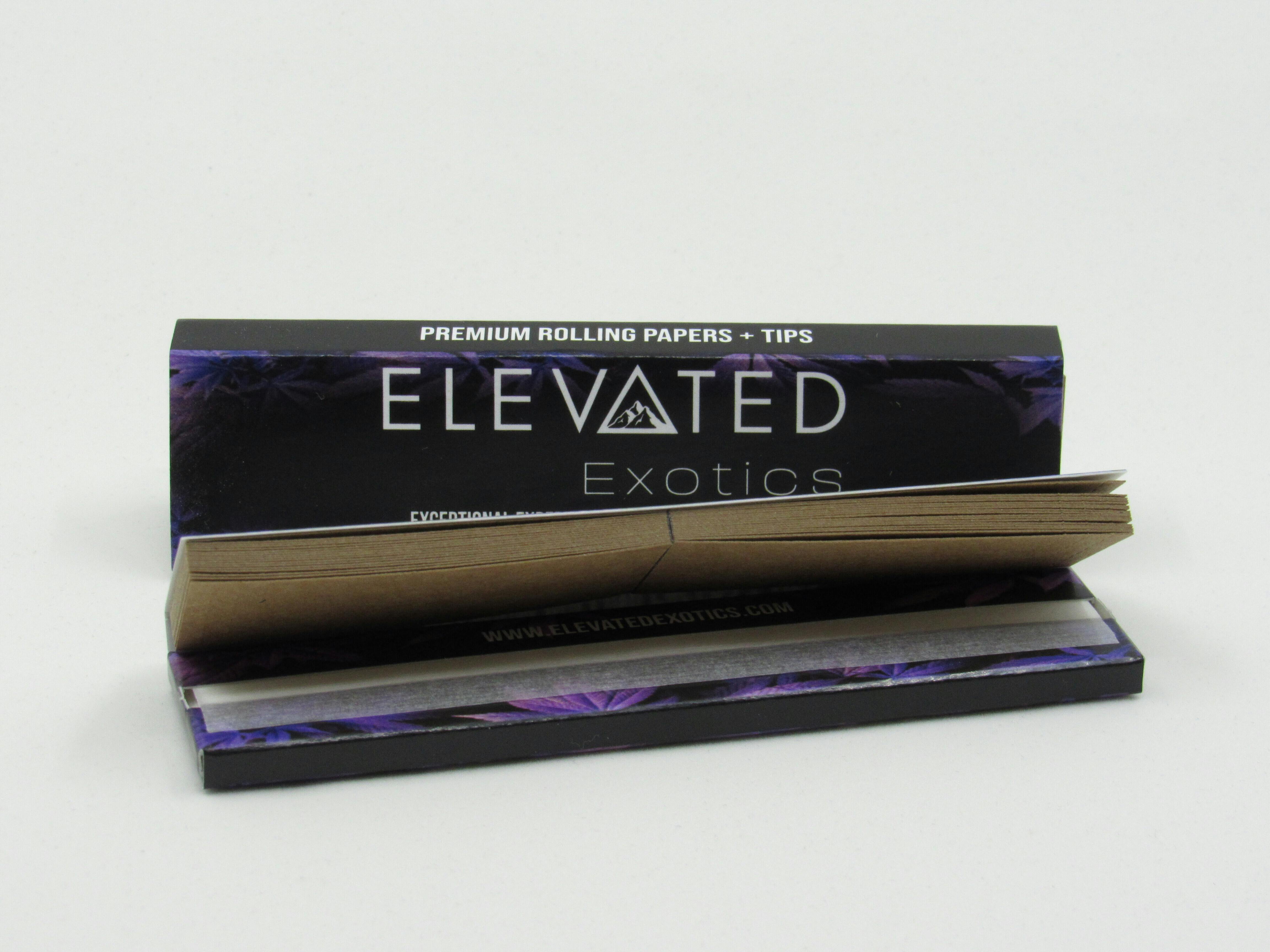 Elevated Exotics Rolling Papers w/ Tips | EE