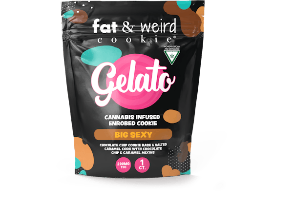 Big Sexy 200mg Fat and Weird Infused Cookie | Gelato