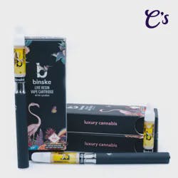 Binske | Live Resin Cart (H) Agent Banana 1g