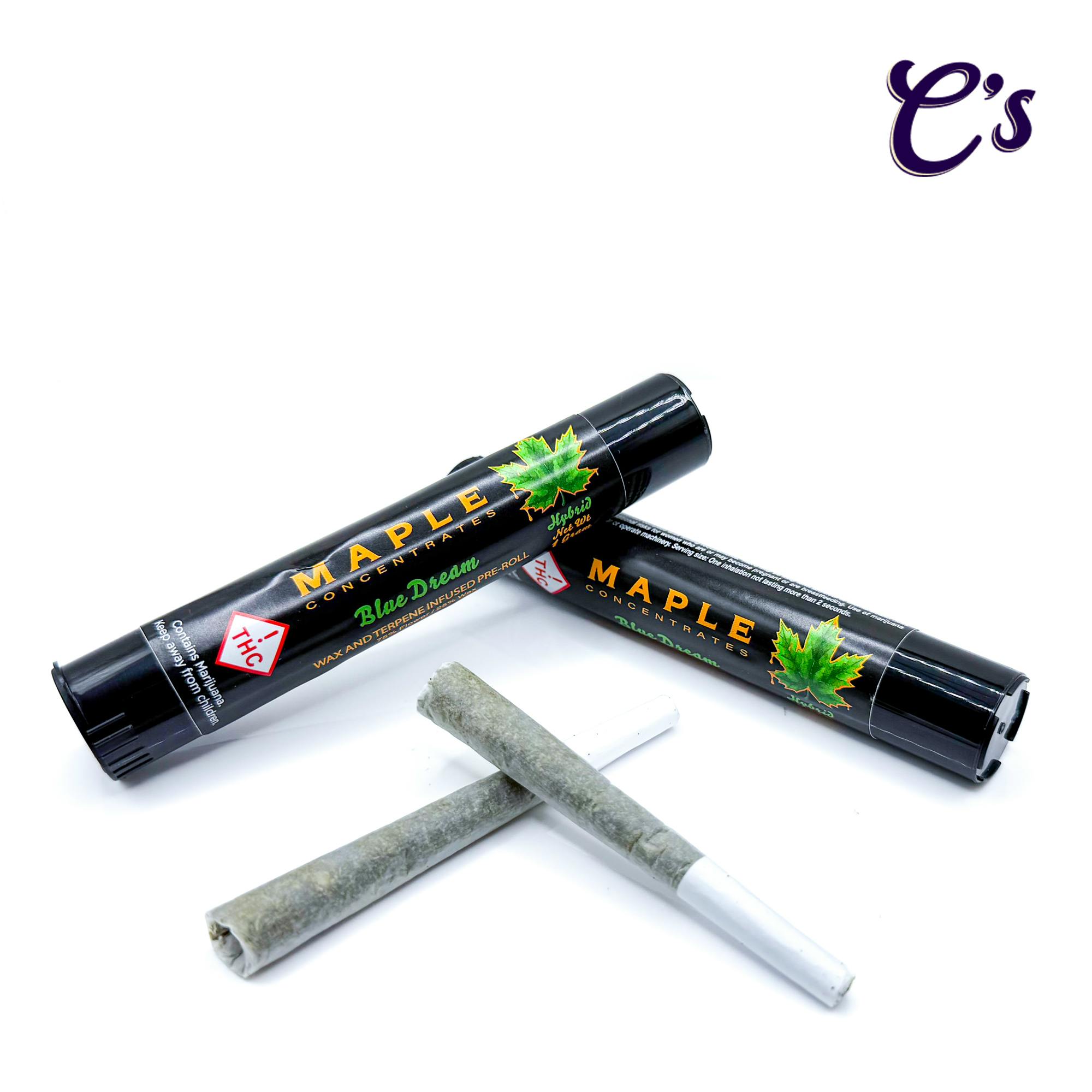 Maple Concentrates | Wax & Terpene Infused Pre-Roll (S) Sour Diesel 1g