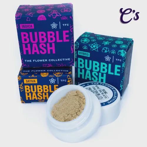 The Flower Collective | Bubble Hash (S) Lime Tree Flop 1g