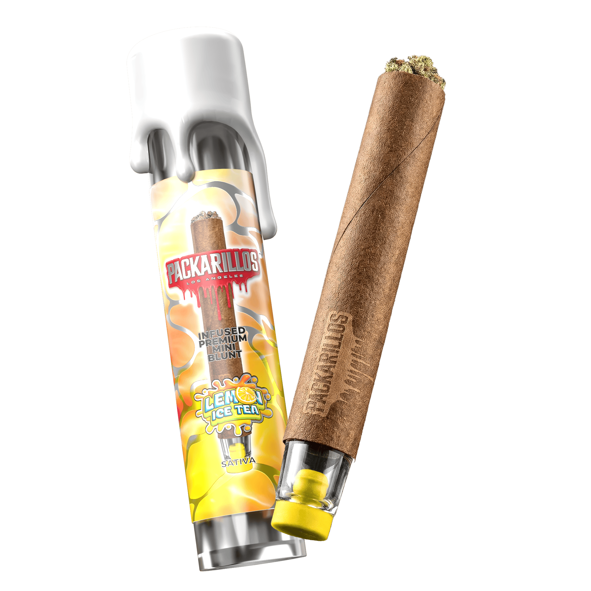 Packwoods | Packarillo Infused Mini Blunt (S) Lemon Iced Tea 1g