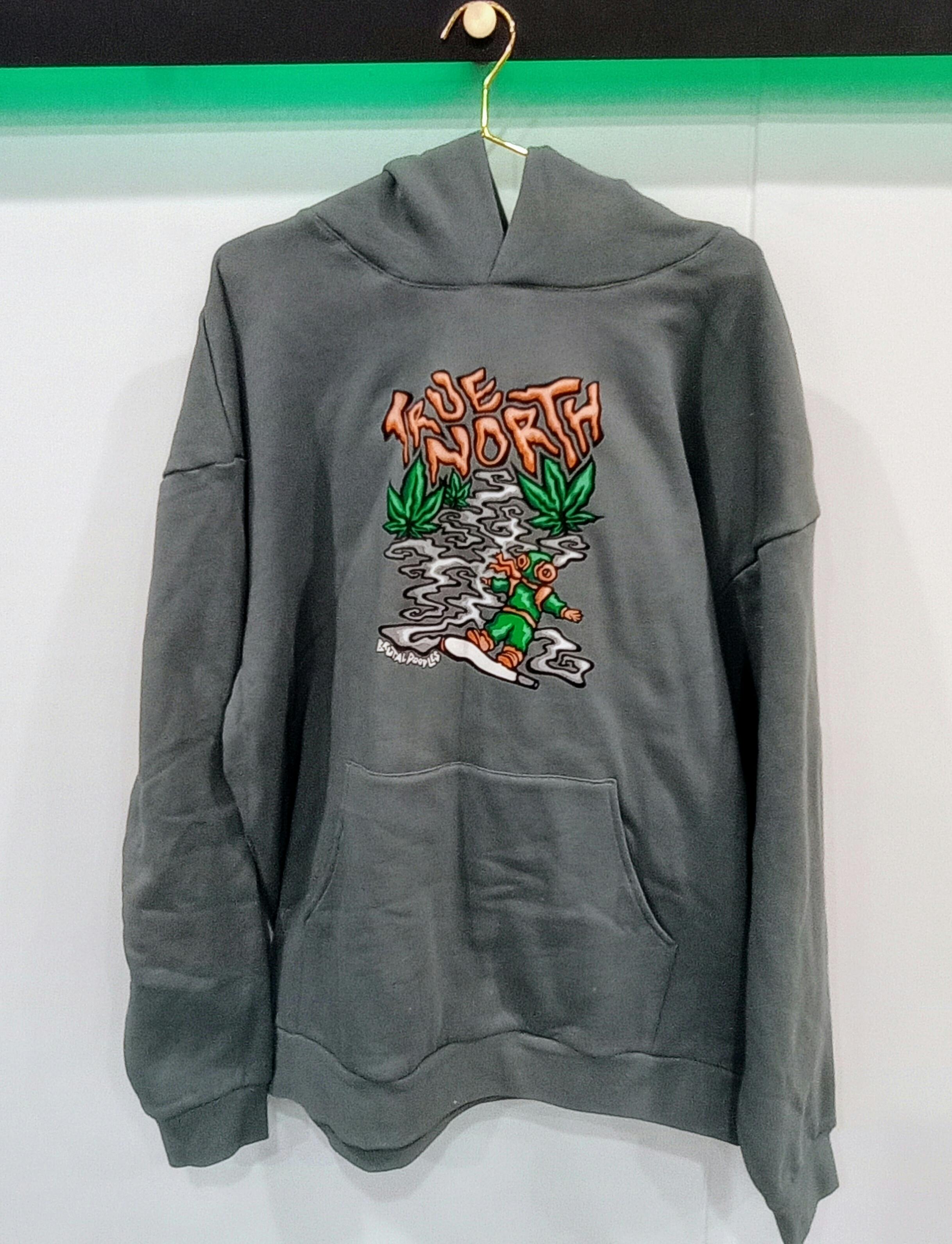 Medium True North/Brutal Doodles Hoodie - Blue Magic