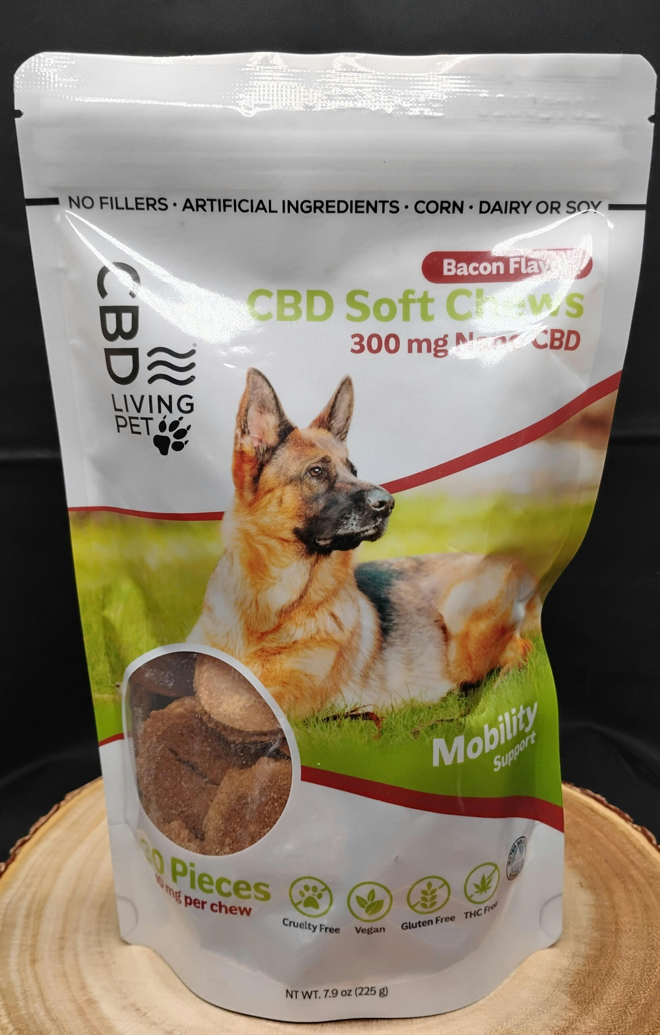 CBD Peanut Butter Dog Biscuit Soft Chews