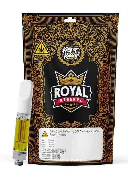 CoCo Puffs - 1g Cured Resin Vape Cart