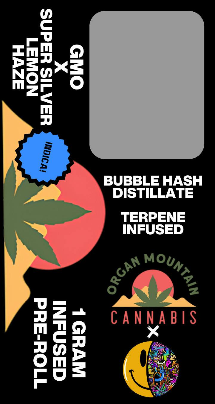 OMC / Head Space - GMO x Super Silver Lemon Haze (I) - Infused Pre-Roll