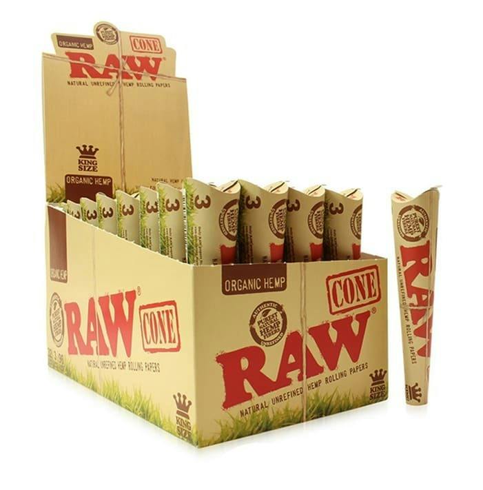 Raw Organic Cone King Size