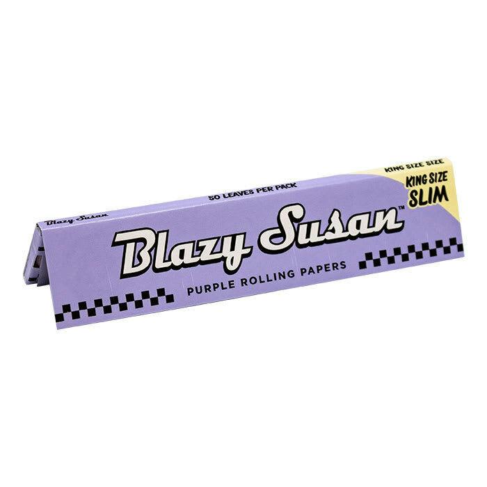 Blazy Susan Purple King Size Slim Rolling Paper