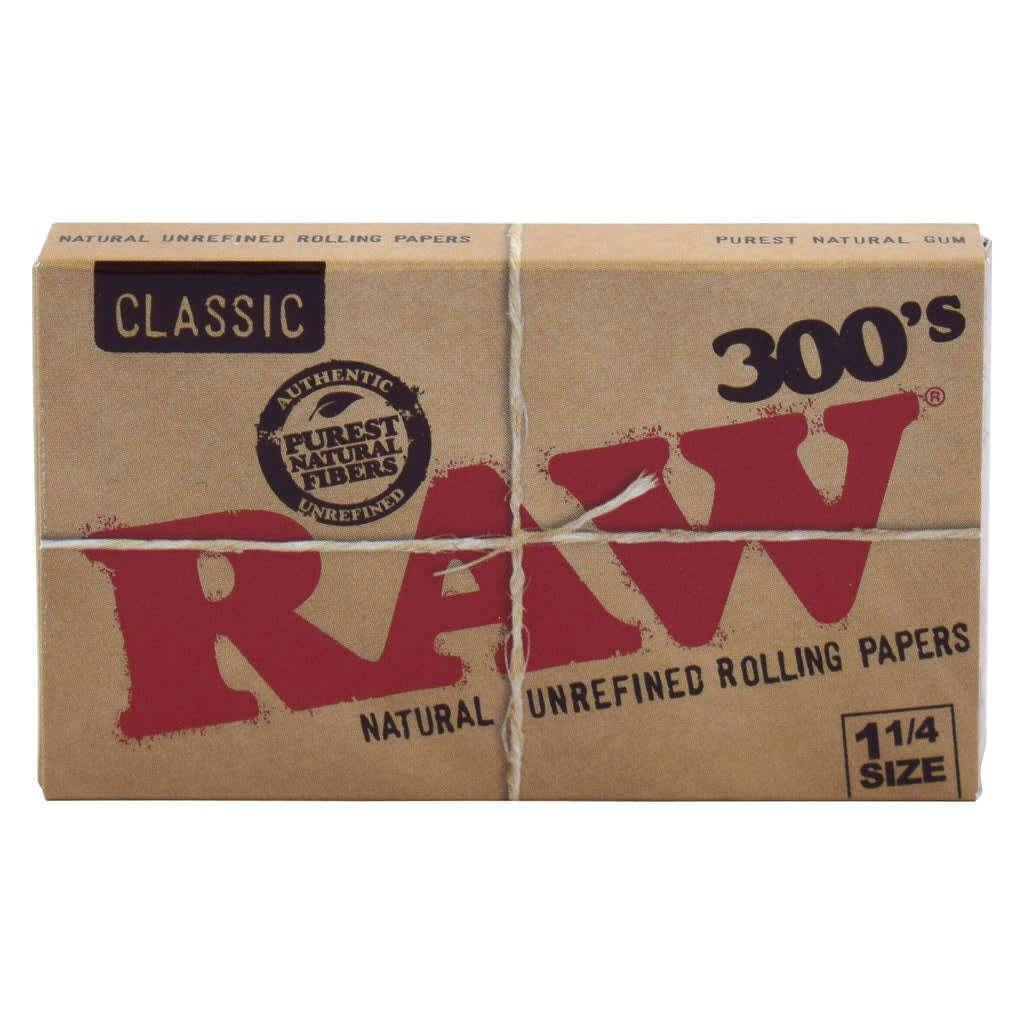 RAW 300 Unrefined Rolling Papers