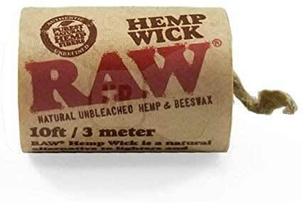 Raw hemp wick 10ft