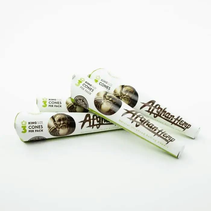 Afghan Hemp King Size Cones