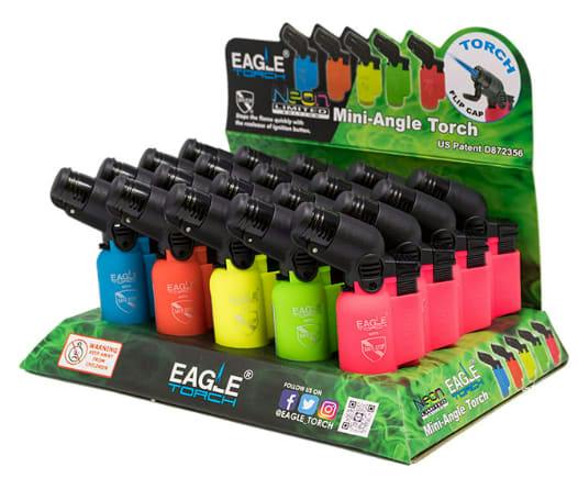 Eagle Torch Neon Limited Edition Mini-Angle Torch Lighter