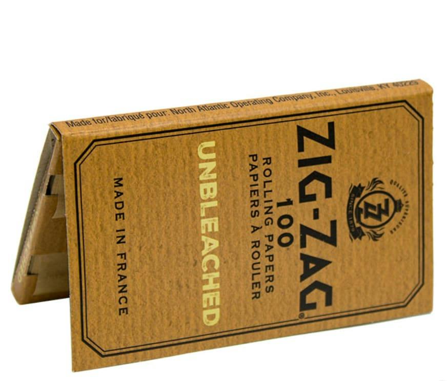Zig-Zag Unbleached Single Wide Paper