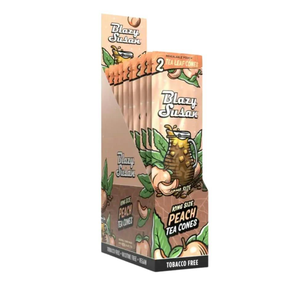 Blazy Susan King Size Peach Tea Leaf Cones