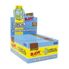 Raw Lyrical Lemonade Organic Hemp King SIzWide Rolling Paper