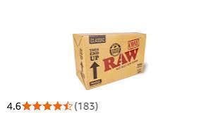 Raw Classic 1 1/4 Pre Rolled 75 Cones