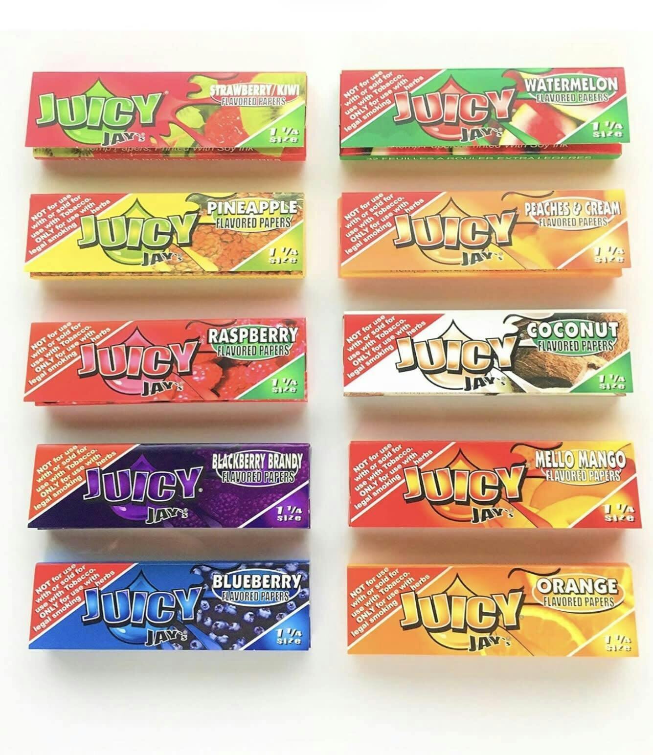 Juicy Jay Flavoured Papers 1-1/4"