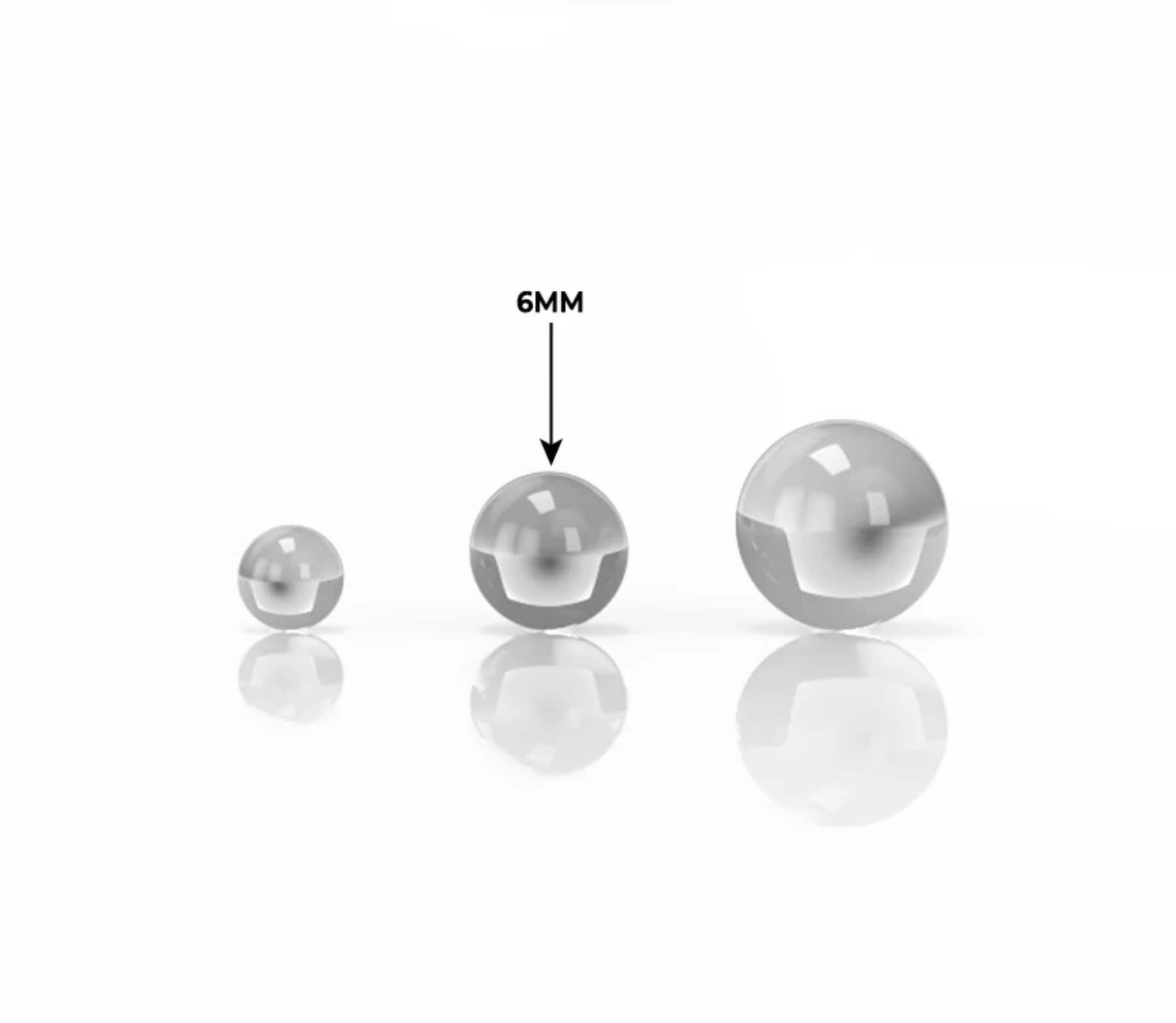 Honeybee Herb - Honey Pearls (Clear Marbles) 6mm