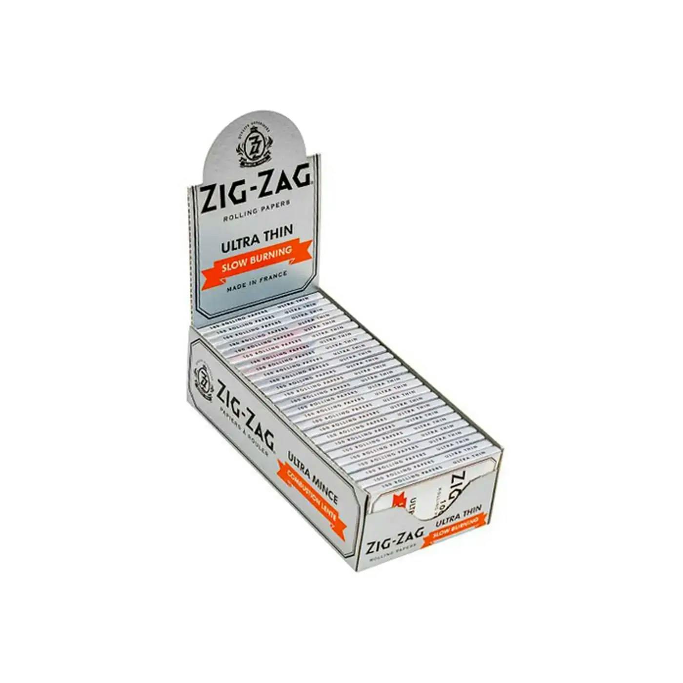 Zig Zag Ultra Thin Slow burning Papers
