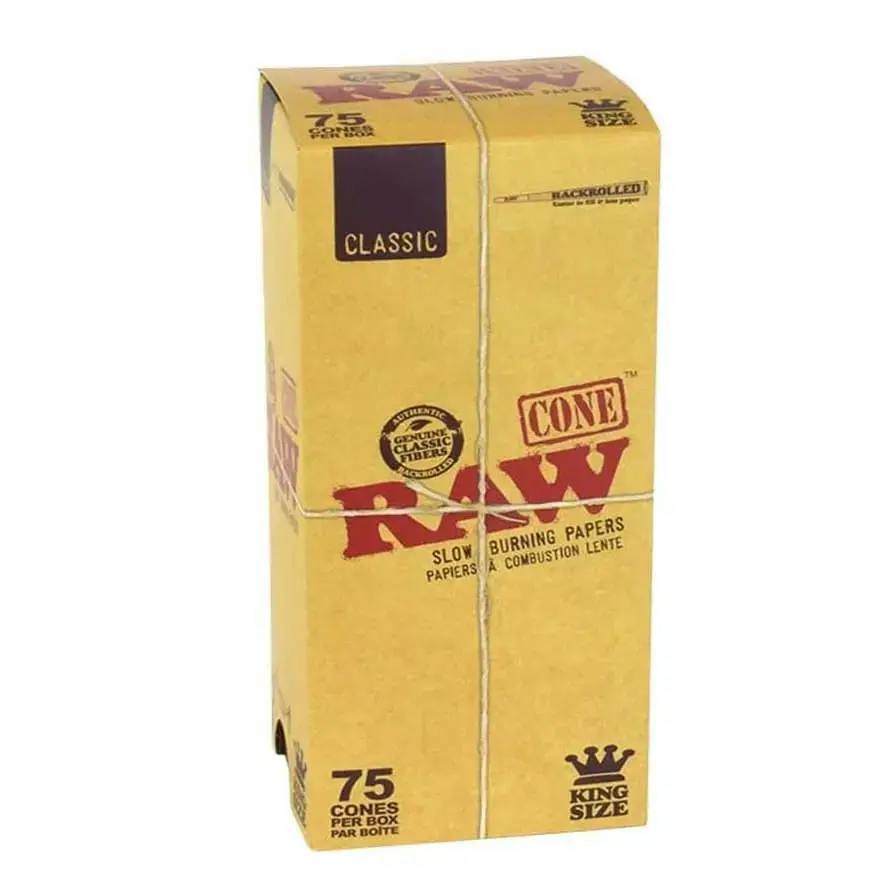 RAW | Classic Pre-Rolled Cones - King Size 75