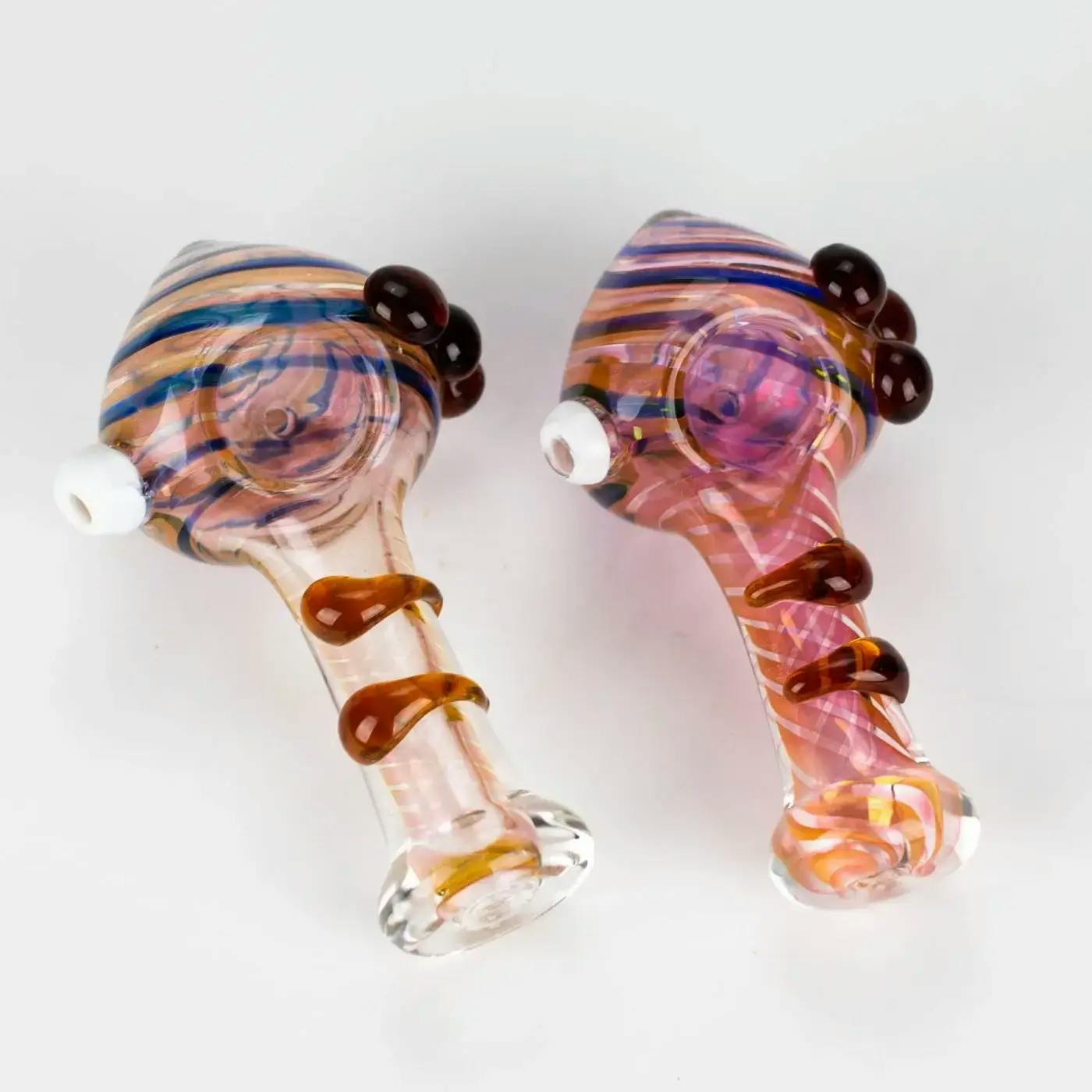 4.5" Gold Fumed Hand Pipe