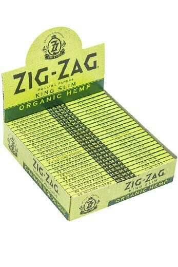 Zig Zag Hemp King Slim Papers - 25 packs