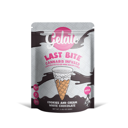 Gelato - Birthday Cake — Mini Cones
