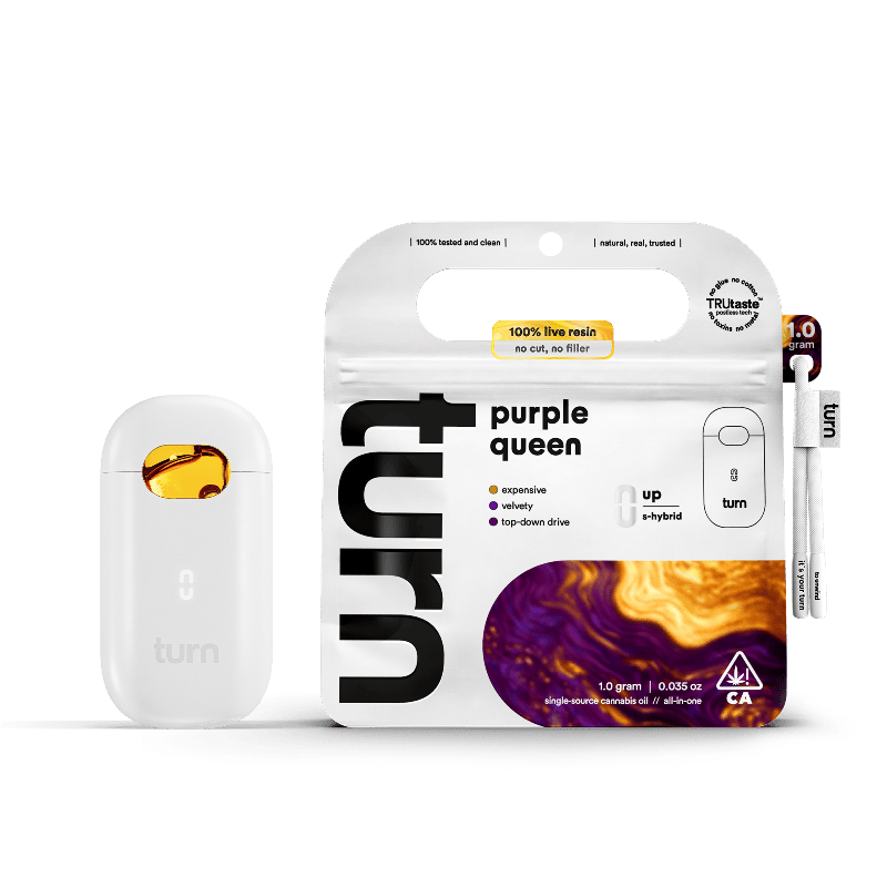 TURN - PURPLE: Queen Turnone Up