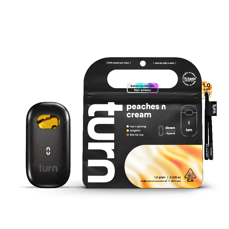 Turn - Peaches n Cream turnone Down AIO 1g