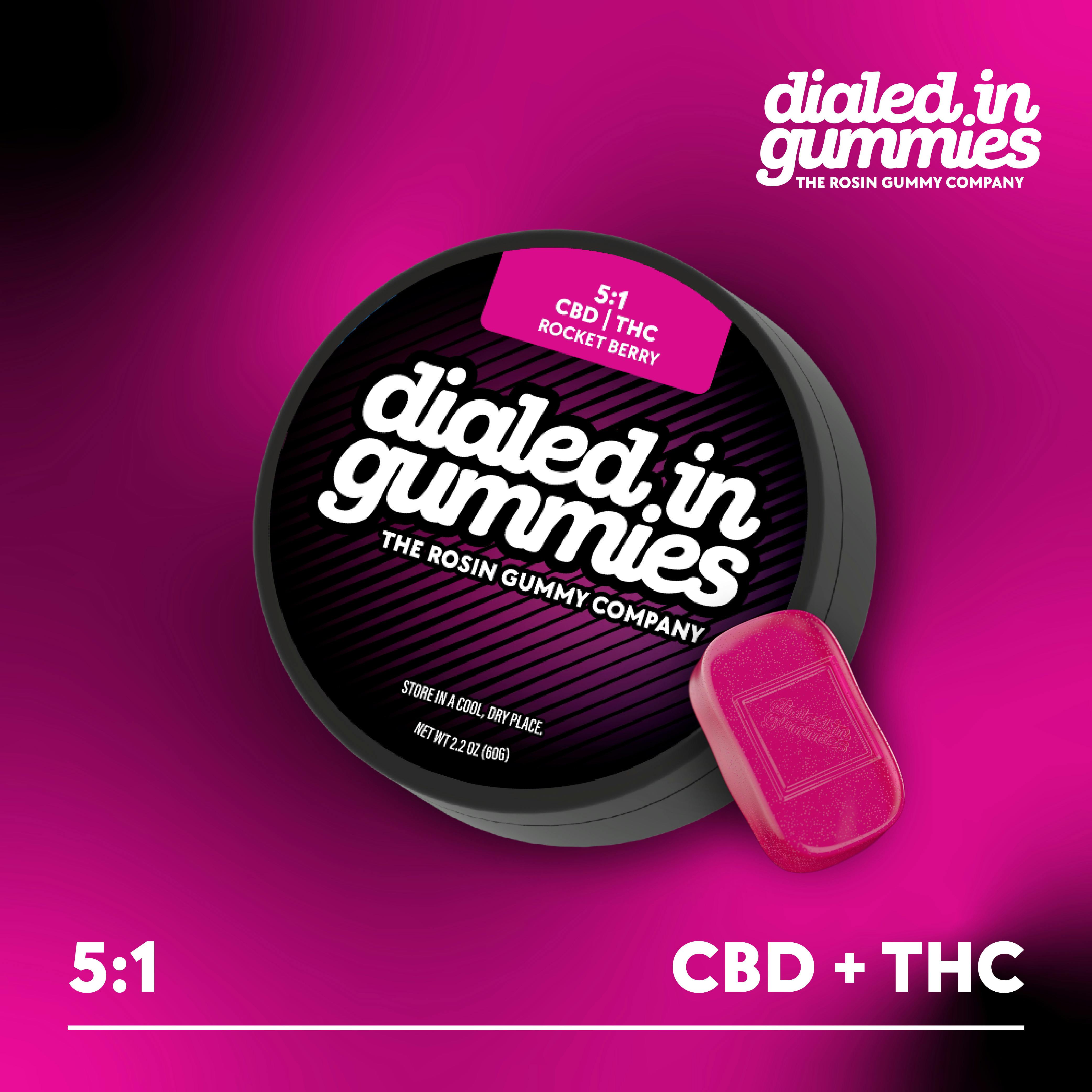Rocket Berry | 5:1 CBD:THC | 10 x