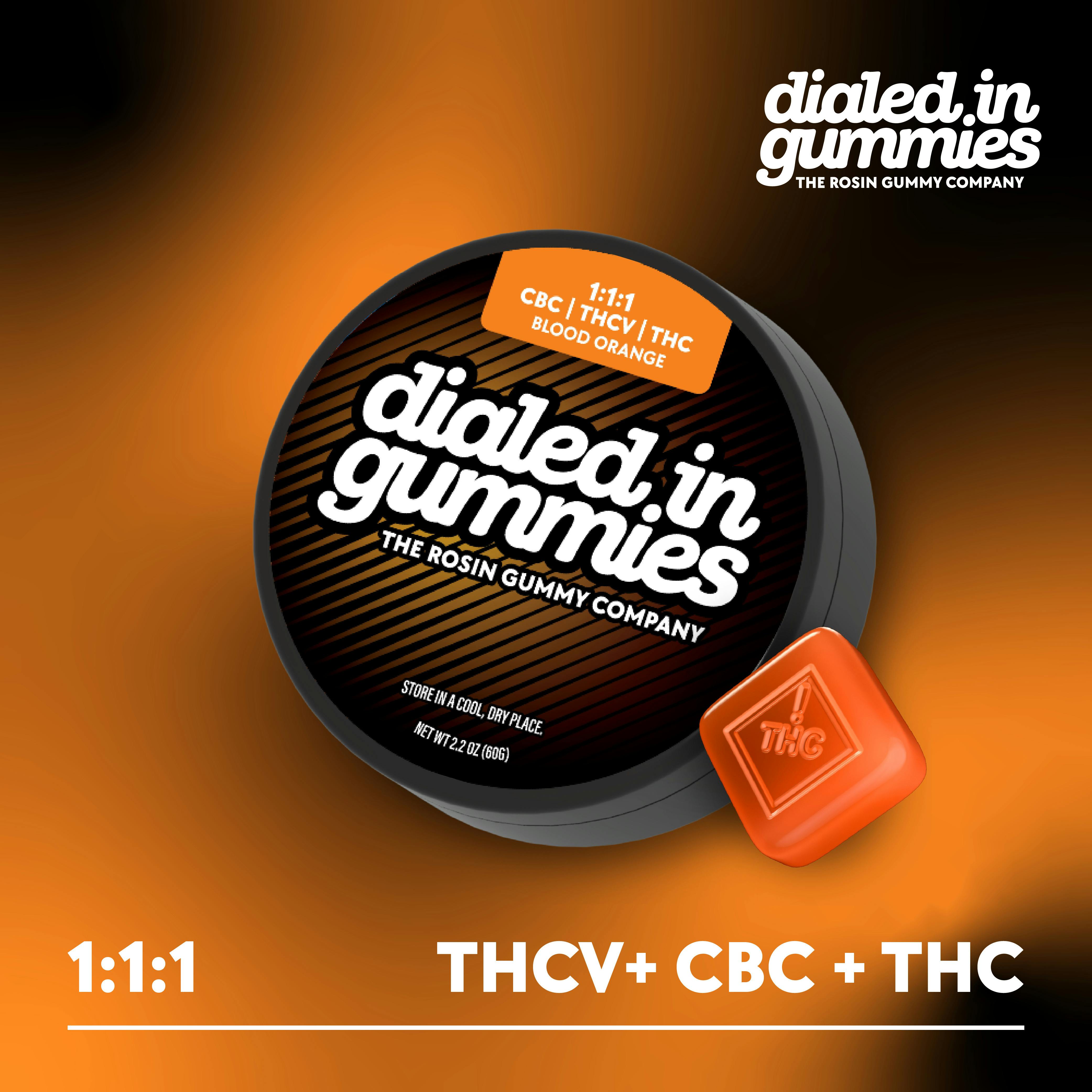 Blood Orange | 1:1:1 THC:THCV:CBC | 20 x