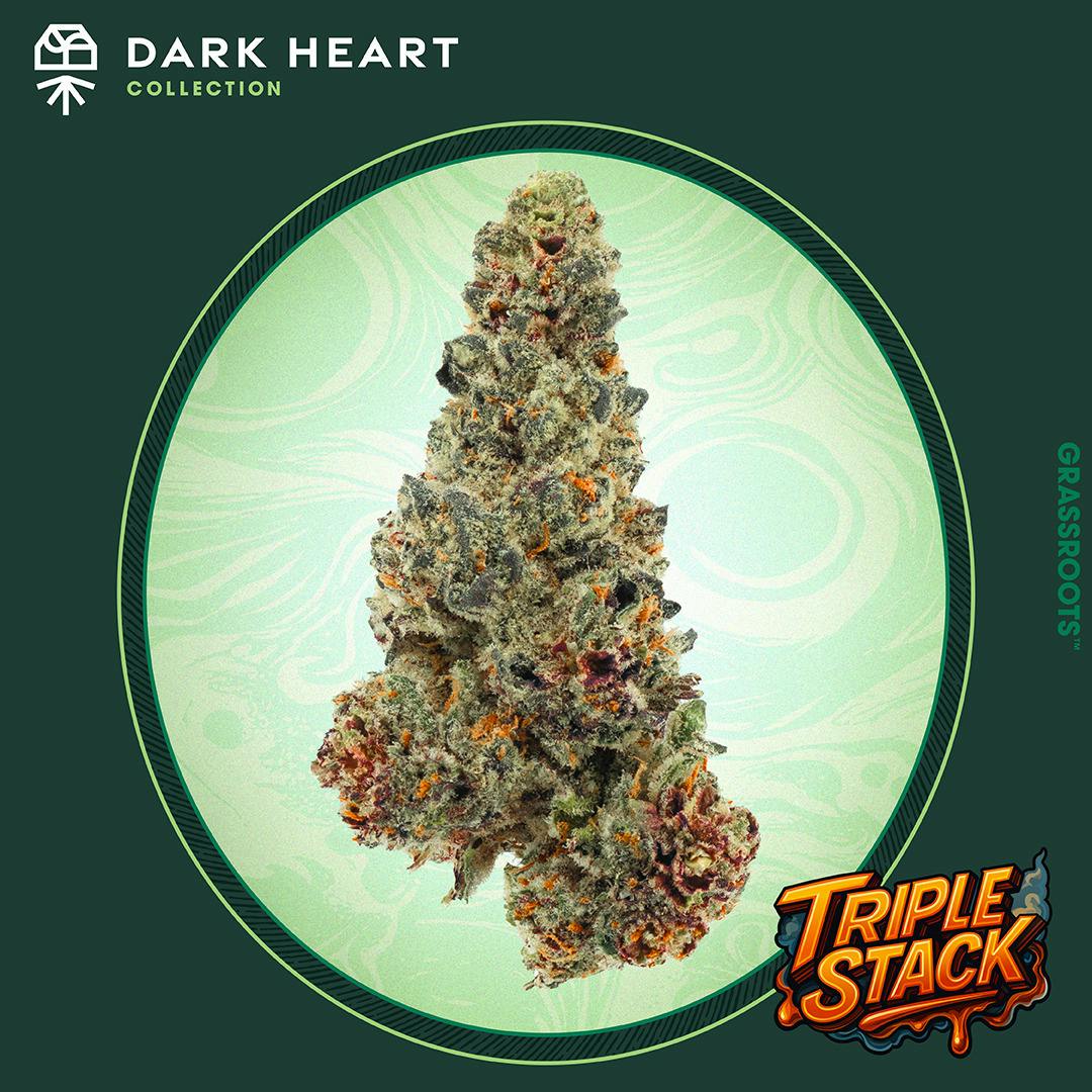 Grassroots | Flower Triple Stack Dark Heart (I)