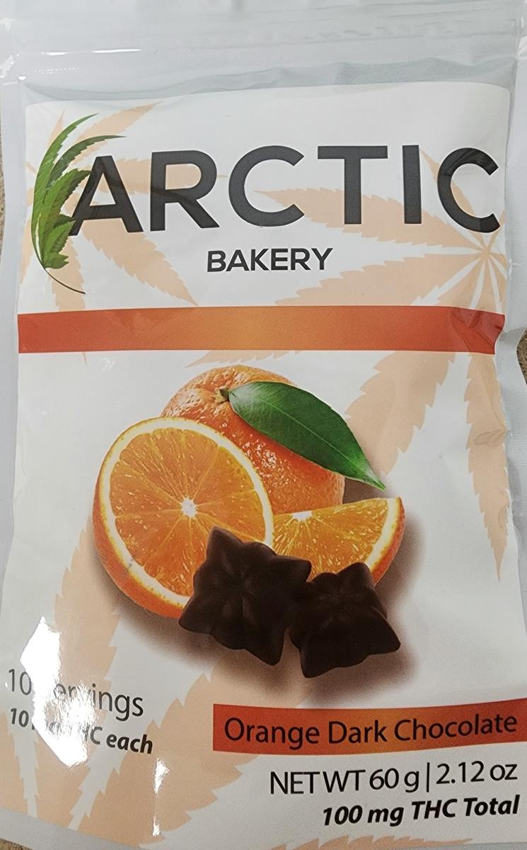 Arctic Bakery Orange Dark Chocolate 10 Pk.