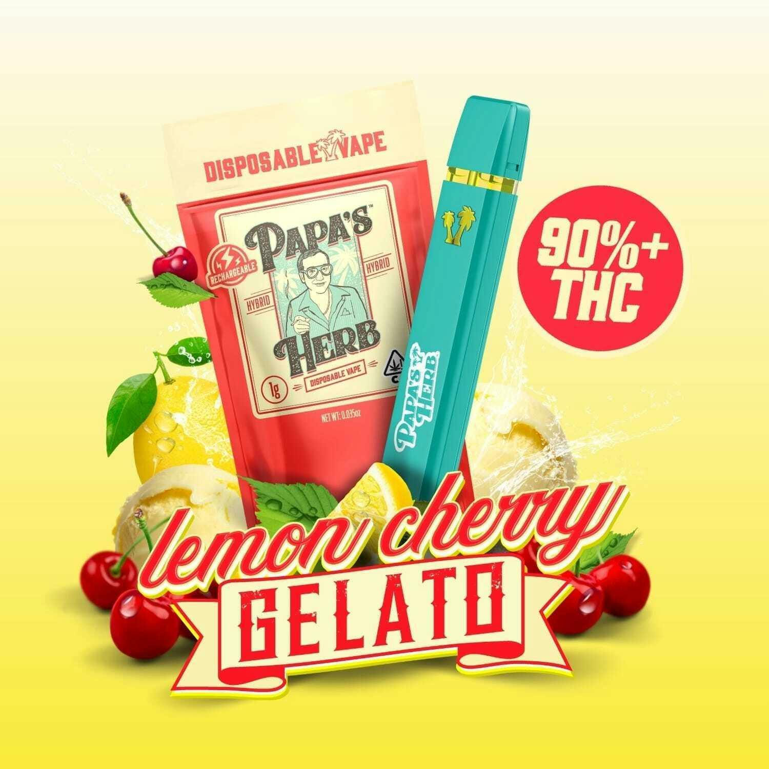Lemon Cherry Gelato | Disposable | 1g