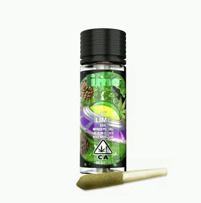 Infused Lil' Lime (.6g Sativa Mini Pre Roll) | Pineapple Express