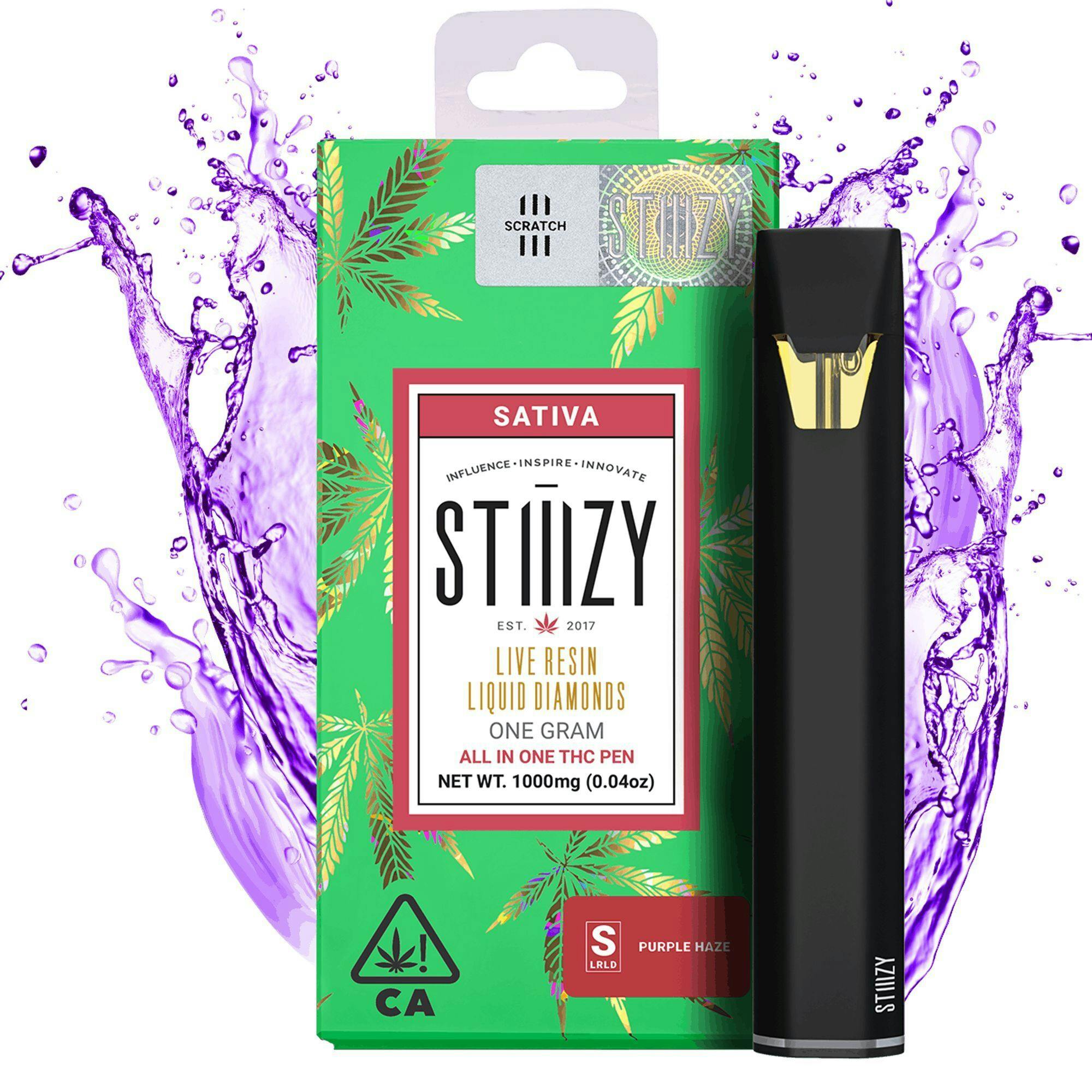 Vape - PURPLE HAZE 1G LQD All-In-One