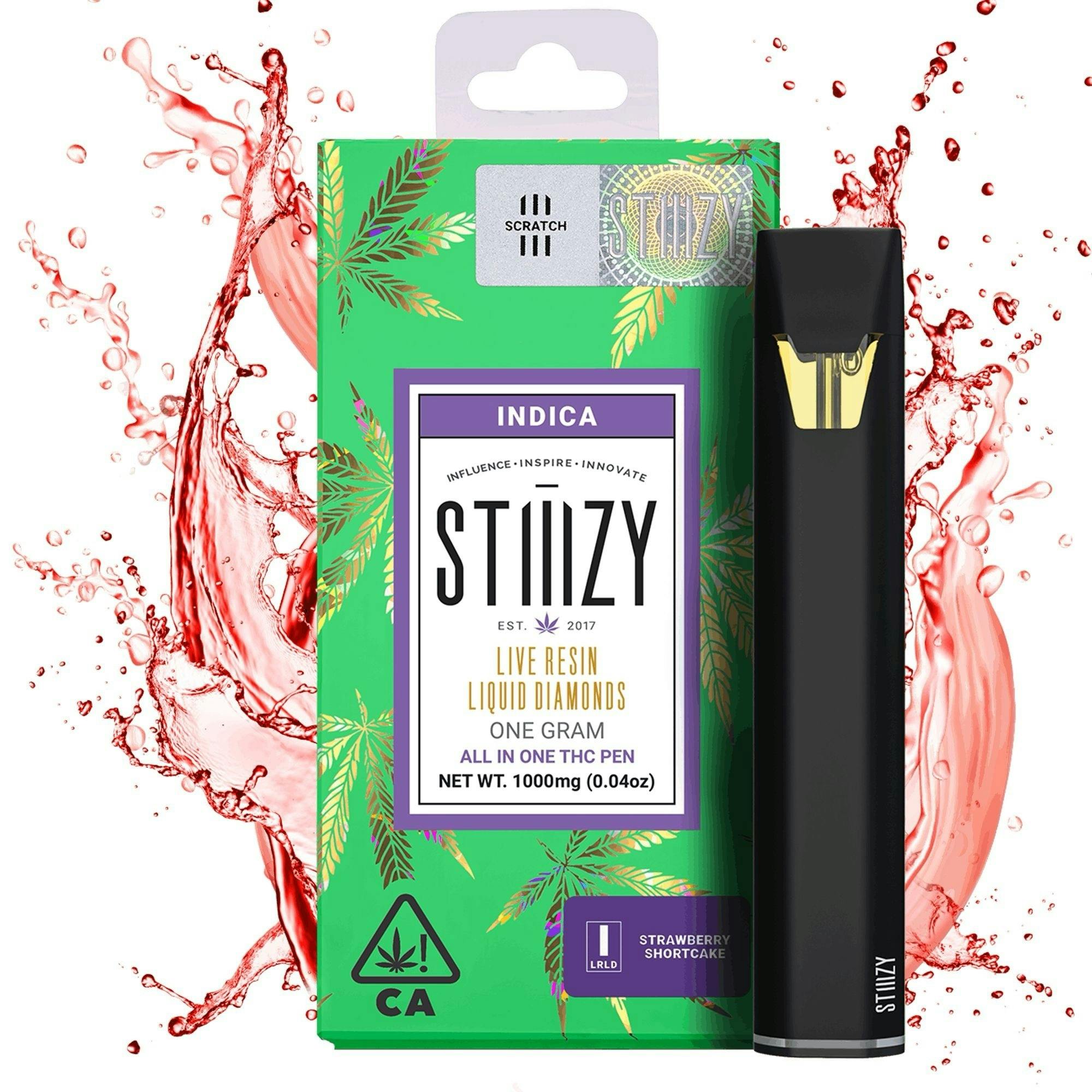 Vape - STRAWBERRY SHORTCAKE 1G LQD All-In-One