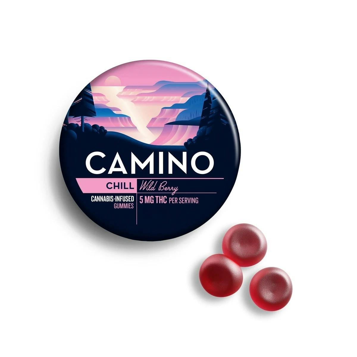 Chill | Wild Berry Gummies | 100mg | 20ct | 5mg/ea