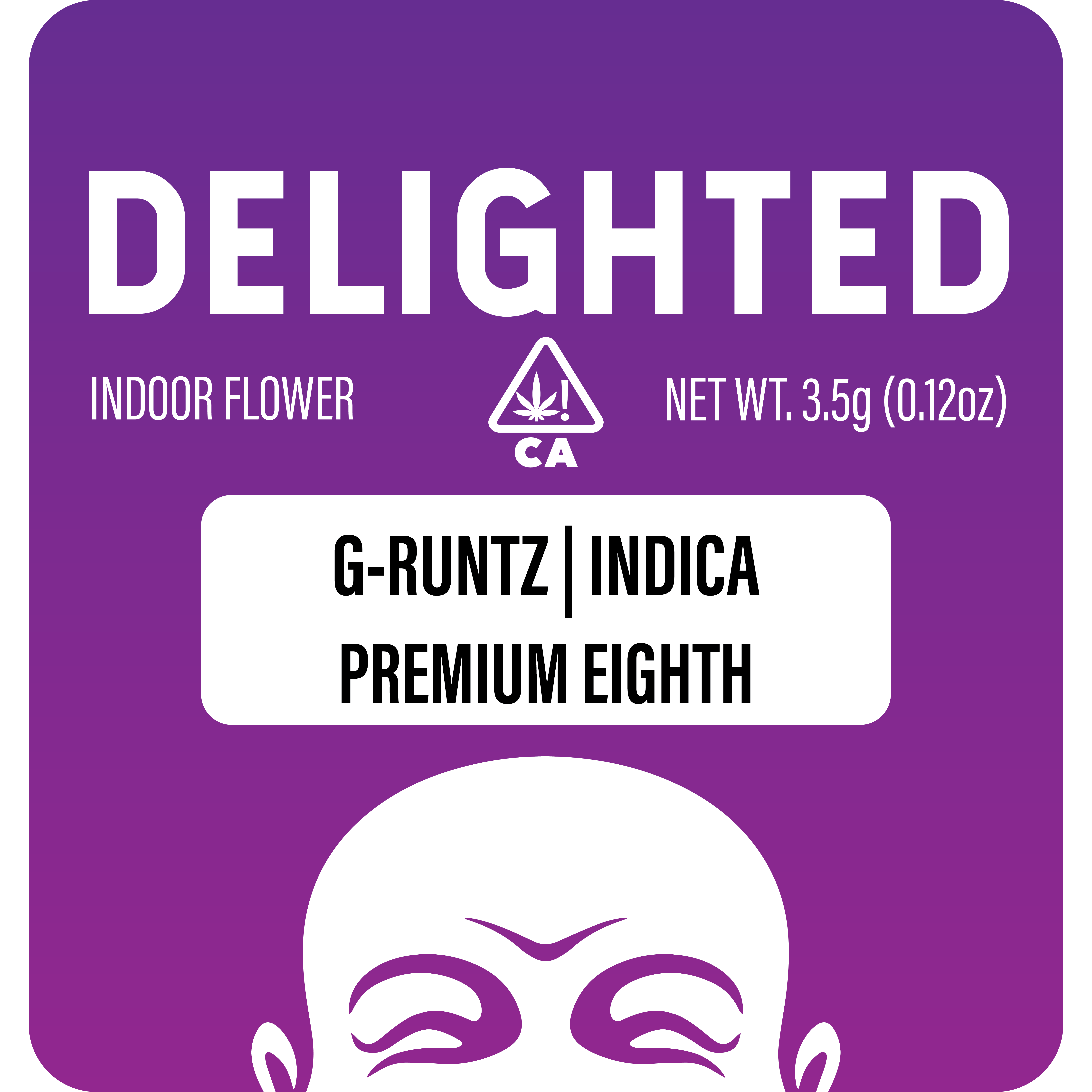 Delighted | Rainbow Runtz | Big Buds | 3.5g