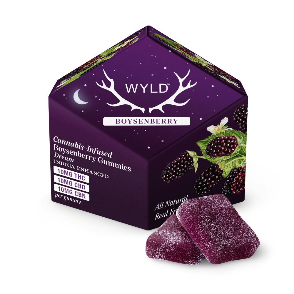 Boysenberry 2:1:1 CBD+CBN Gummies | Gummies | 10pk | 10mg/ea