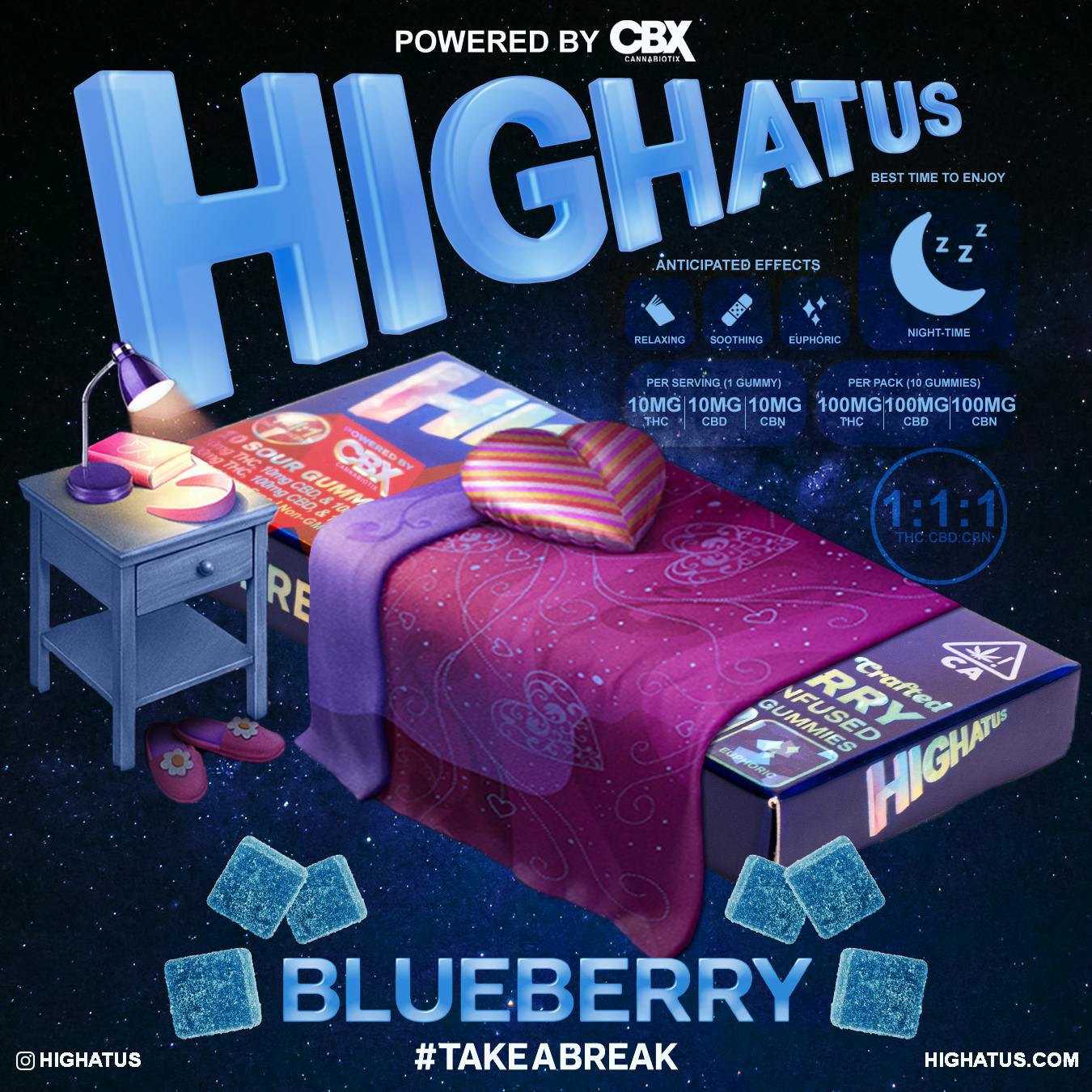 BLUEBERRY: Sour Highatus